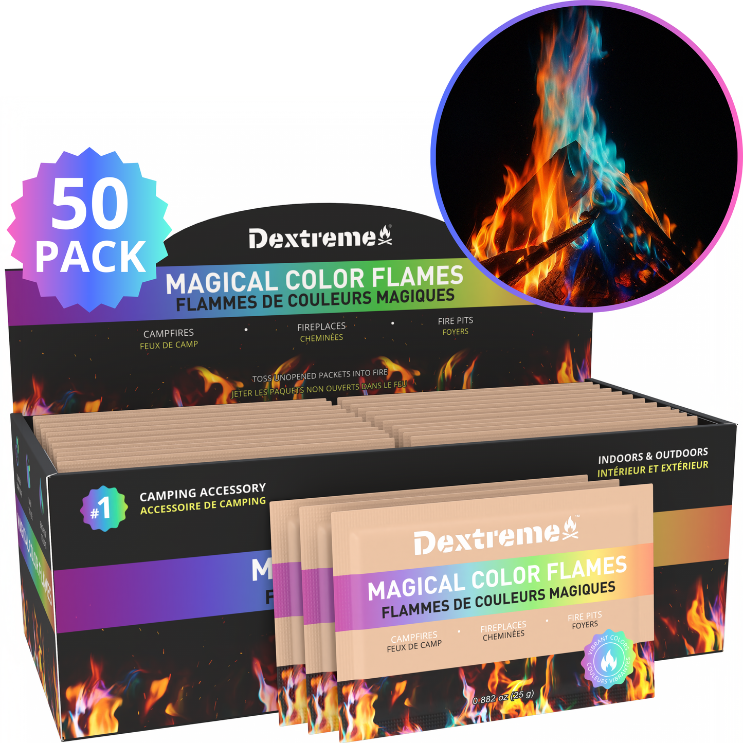 Dextreme Magical Color Flames
