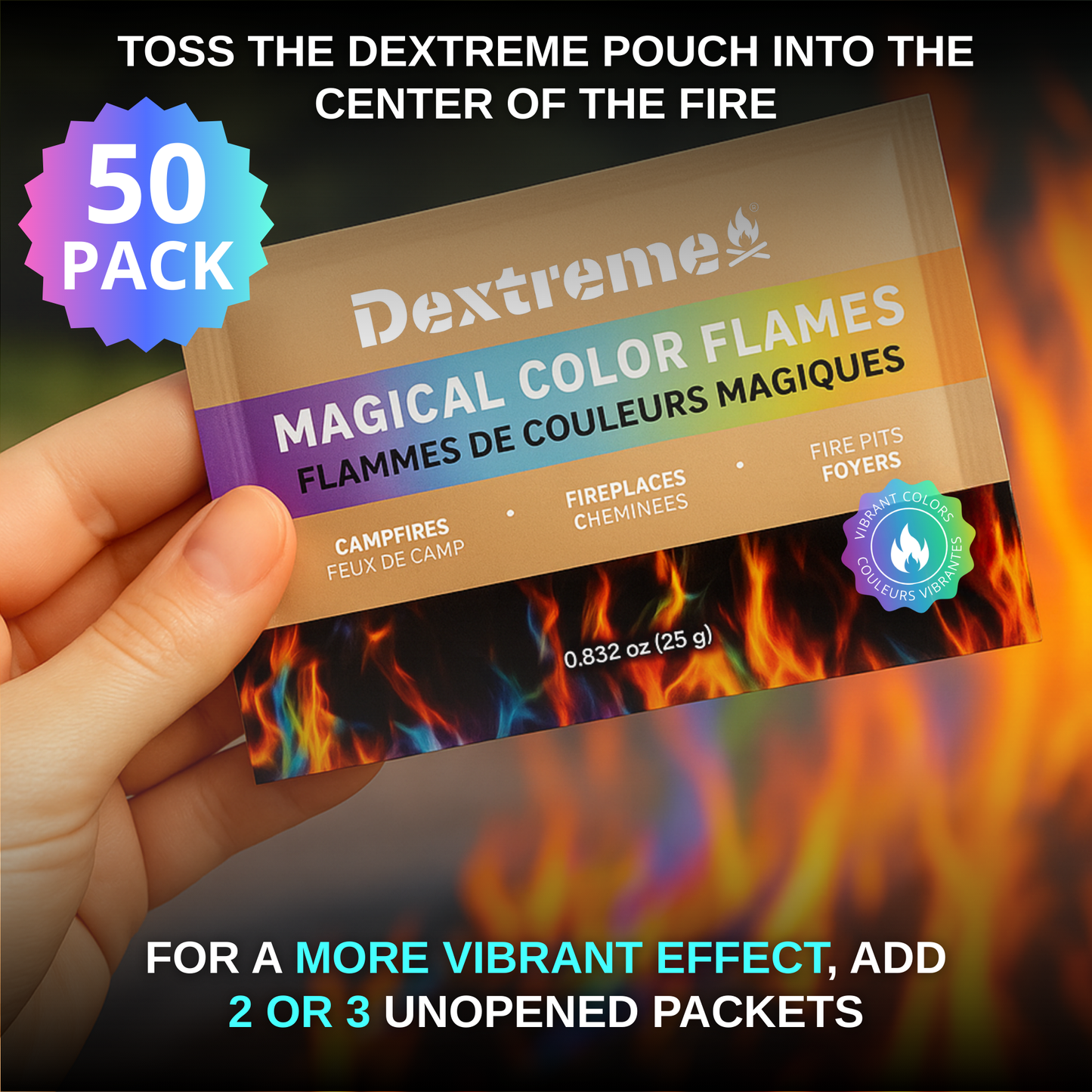 Dextreme Magical Color Flames